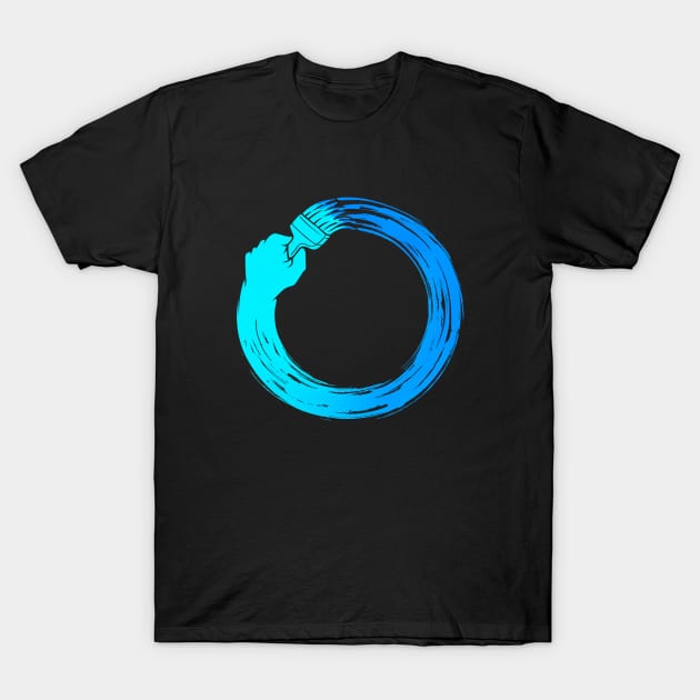 Japanese Enso - Self Creation T-Shirt by Gammaray